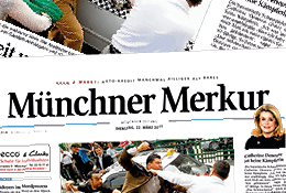 Münchner Merkur Zeitungsdesign