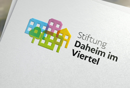 Stiftung Daheim im Viertel Corporate Design