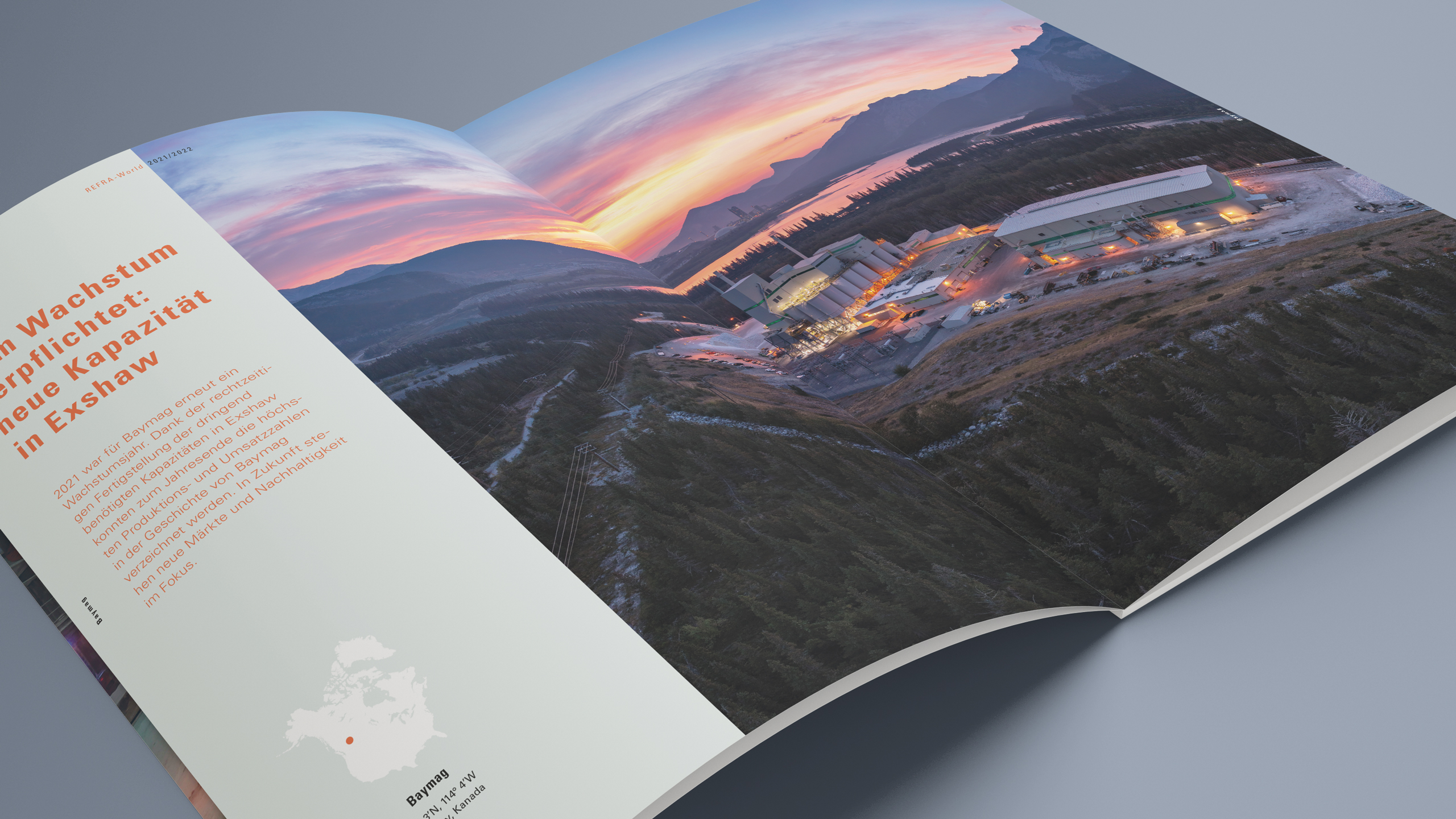 Mitarbeitermagazin RefraWorld für Refratechnik Holding