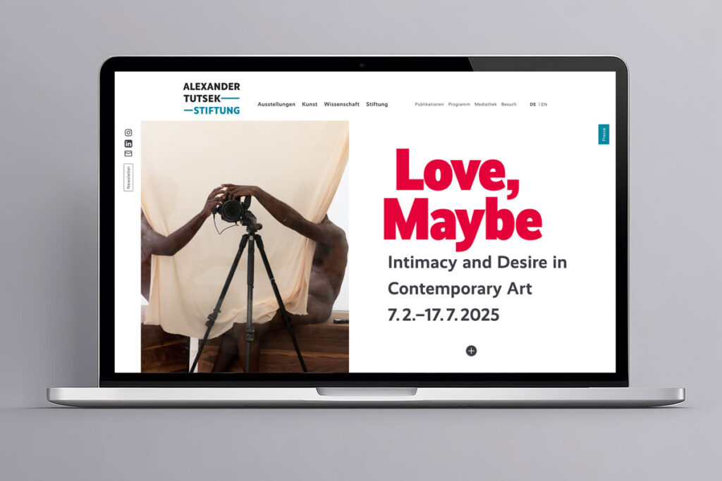 Ankündigung von Love, Maybe auf atstiftung.de