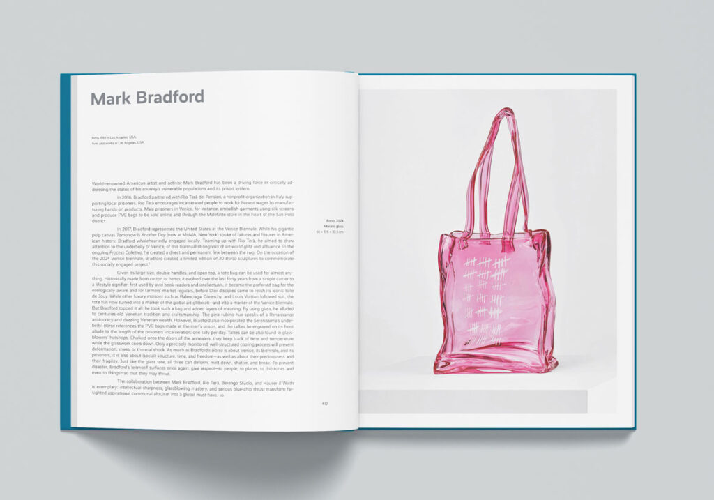 Mark Bradford in About Glass der Alexander Tutsek-Stiftung
