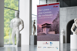 Rollup-Ausstellung Limes